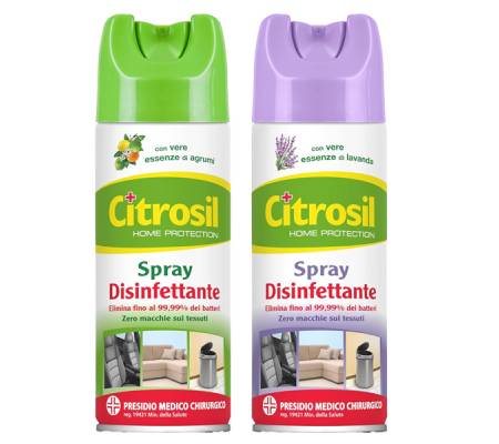 Spray disinfettante - virucida - lavanda e agrumi - 300 ml - Citrosil - 7004139 - 8003650027542 - DMwebShop