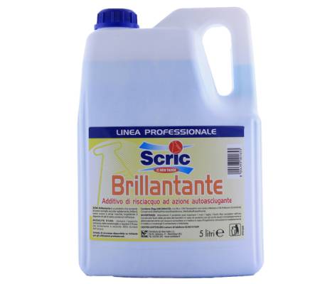 Brillantante per lavastoviglie - 5 lt - Scric - 120604001655 - 8004393001653 - DMwebShop