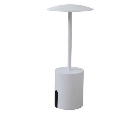 Lampada - da tavolo - Rocket - a LED - alluminio - bianco - King Collection - L1776514 - 8023755059828 - DMwebShop