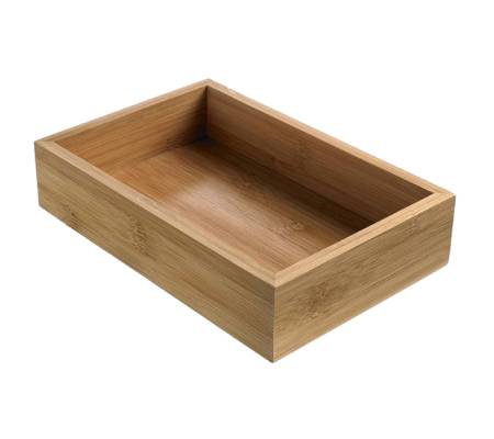 Contenitore buffet - 15,3 x 22,9 x 5 cm - bamboo - naturale - Leone - S4004 - 8024112005380 - DMwebShop