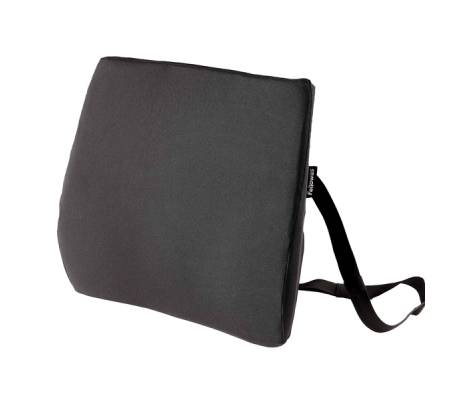 Cuscino Lombare Confort Breyta - 33 x 38 x 9 cm - in tessuto - nero - Fellowes - 100119852 - 43859803057 - DMwebShop