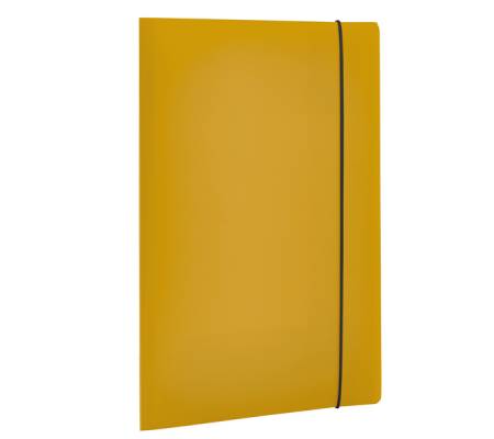Cartellina 3 lembi HOLOS - PP - 25 x 35 cm - giallo sabbia - Fellowes - 100102102 - 43859802159 - DMwebShop