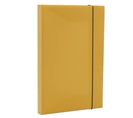 Cartellina 3 lembi HOLOS - PP - 25 x 35 cm - giallo sabbia - Fellowes - 100102107 - 43859802203 - DMwebShop
