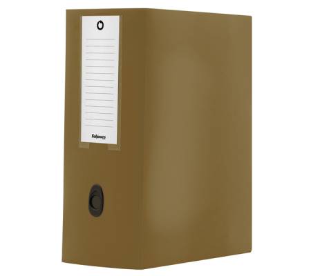Scatola progetto Plus HOLOS - 25 x 35 cm - dorso 15 cm - marrone - Fellowes - 100102119 - 43859802326 - DMwebShop