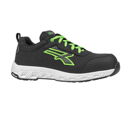Calzatura di sicurezza Mitch Red Ego S3S ESD - numero 38 - nero-verde - U-power - RE20064-38 - 8033546086865 - DMwebShop