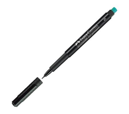 Pennarello Multimark universale permanente con gomma - punta superfine 0,4 mm - astuccio 8 colori - Faber Castell - 152309 - 4005401523093 - DMwebShop - 1