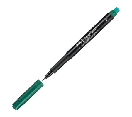Pennarello Multimark universale permanente con gomma - punta superfine 0,4 mm - astuccio 8 colori - Faber Castell - 152309 - 4005401523093 - DMwebShop - 4