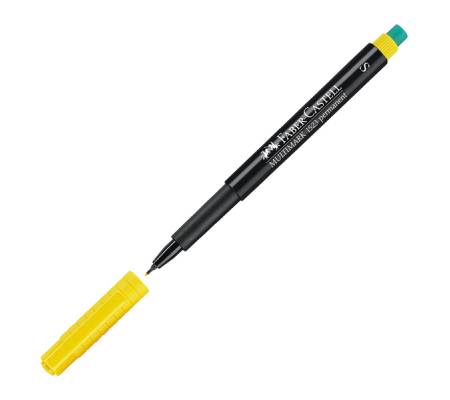 Pennarello Multimark universale permanente con gomma - punta superfine 0,4 mm - astuccio 8 colori - Faber Castell - 152309 - 4005401523093 - DMwebShop - 5