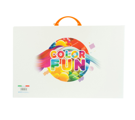 Valigetta Polionda Color - 28 x 39 cm - dorso 8 cm - fantasie assortite - Balmar 2000 - 100501097 - DMwebShop - 1
