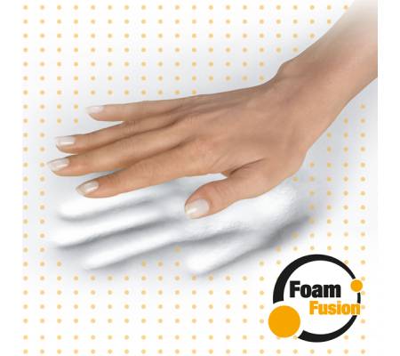 Mousepad con poggiapolsi in FoamFusion Microban PlusTouch - nero - Fellowes - 9252003 - 43859718917 - DMwebShop - 3
