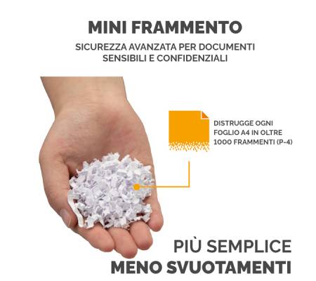 Distruggidocumenti LX-41 - a frammenti - nero - Fellowes - 4300701 - 43859771097 - DMwebShop - 3