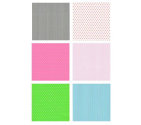 Rotolo carta regalo - 2 mt x 70 cm - fantasie righe e pois - espositore 50 pezzi - Rex Sadoch - EC3J1G01 - 8006715055849 - DMwebShop - 2