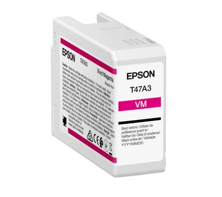 Cartuccia Vivid per UltraChrome Pro 10 T47A3 - magenta - 50 ml - Epson - C13T47A30N - 8715946730035 - DMwebShop