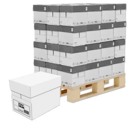 Carta bianca per stampanti -  A3 - 75 gr (non dichiarati sul rifascio) - pallet da 17 scatole - 85 Risme - PPC Grey Paper - MCOPA3-85 - 1
