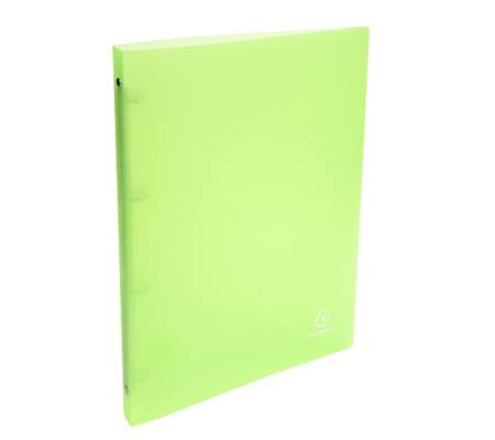 Raccoglitore foderato - PPL - 4 anelli tondi 15 mm dorso 2 cm - f.to utile 22 x 30 cm - colori assortiti - conf. 20 pezzi - Exacompta 51169E - 3130630511694 - DMwebShop - 2