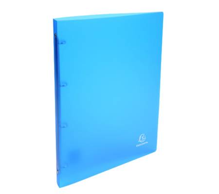 Raccoglitore foderato - PPL - 4 anelli tondi 15 mm dorso 2 cm - f.to utile 22 x 30 cm - colori assortiti - conf. 20 pezzi - Exacompta 51169E - 3130630511694 - DMwebShop - 5