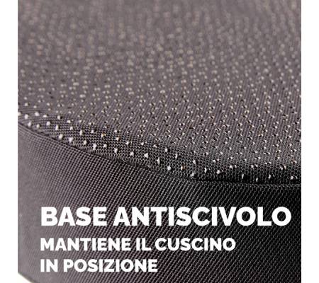 Cuscino Breyta Comfort - 6 x 43 x 43 cm - in tessuto - nero - Fellowes - 100119850 - 43859803040 - DMwebShop - 5