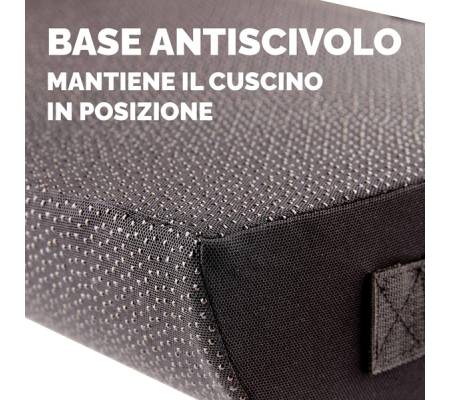 Cuscino Poggiapiedi Breyta - 10 x 45 x 30 cm - nero - Fellowes - 100119851 - 43859803088 - DMwebShop - 4