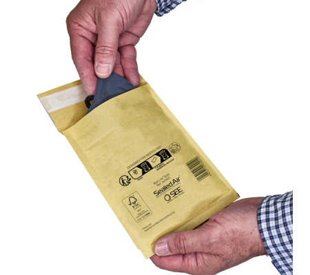 Busta imbottita Mail Lite Gold - formato H - 27 x 36 cm - avana - conf. 10 pezzi - Sealed Air - 103027479 - 5013719297758 - DMwebShop - 1