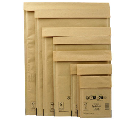 Busta imbottita Mail Lite Gold - formato H - 27 x 36 cm - avana - conf. 10 pezzi - Sealed Air - 103027479 - 5013719297758 - DMwebShop - 3