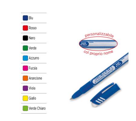 Penna a sfera cancellabile Cancellik - punta 1 mm - viola - conf. 12 pezzi - Tratto - 826108 - 8000825826184 - DMwebShop - 1