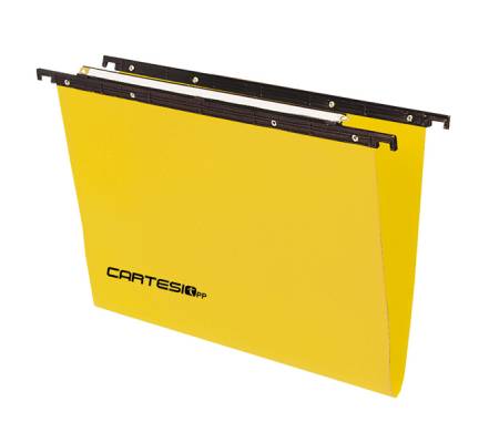 Cartella sospesa Cartesio PP - cassetto - PPL - interasse 33 cm - fondo V - 31,2 x 25 cm - colori assortiti - conf. 25 pezzi - Bertesi - 500/330-A7 - 8058983262450 - DMwebShop - 1