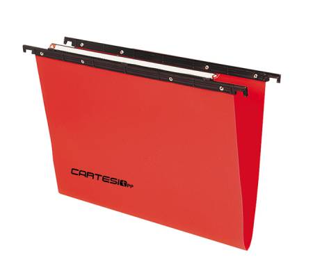 Cartella sospesa Cartesio PP - cassetto - PPL - interasse 33 cm - fondo V - 31,2 x 25 cm - colori assortiti - conf. 25 pezzi - Bertesi - 500/330-A7 - 8058983262450 - DMwebShop - 2