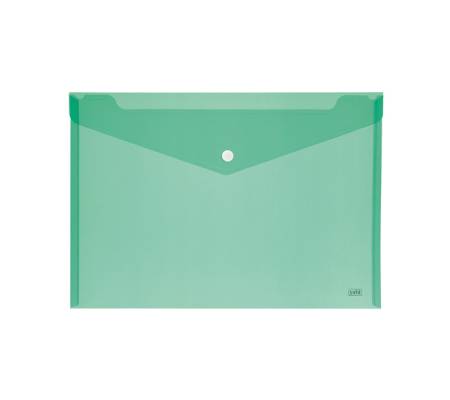 Busta con bottone - formato orizzontale - 15,5 x 11,5 cm - colori assortiti - conf. 12 pezzi - Lebez - 80196 - 8007509062265 - DMwebShop - 1