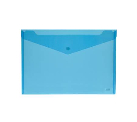 Busta con bottone - formato orizzontale - 15,5 x 11,5 cm - colori assortiti - conf. 12 pezzi - Lebez - 80196 - 8007509062265 - DMwebShop - 2