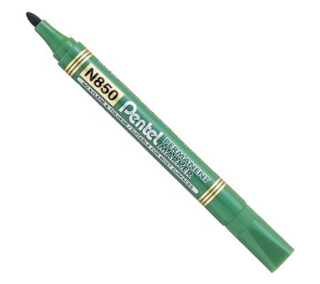 Marcatore permanente N850 - punta tonda - astuccio 4 colori assortiti - Amiko - Pentel - 0100861 - 8006935008618 - DMwebShop - 1
