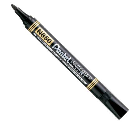 Marcatore permanente N850 - punta tonda - astuccio 4 colori assortiti - Amiko - Pentel - 0100861 - 8006935008618 - DMwebShop - 2