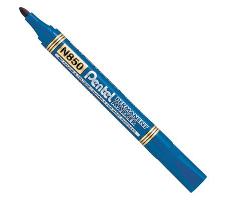 Marcatore permanente N850 - punta tonda - astuccio 4 colori assortiti - Amiko - Pentel - 0100861 - 8006935008618 - DMwebShop - 3