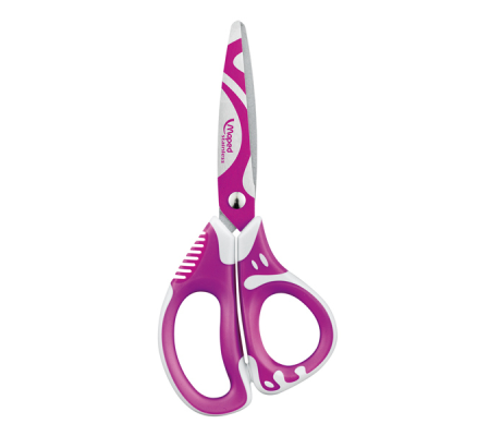 Forbici Zenoa Fit - 13 cm - lama in acciaio - colori assortiti - conf. 24 pezzi - Maped - 670112 - 13154146701124 - DMwebShop - 3