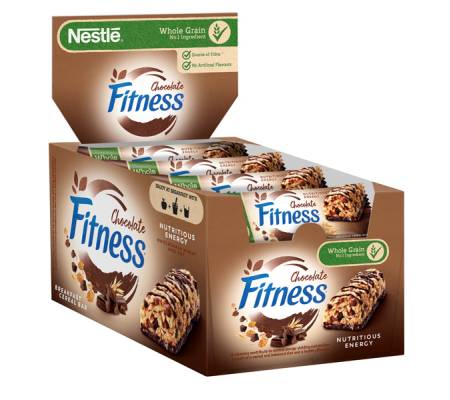 Barretta cereali fitness - cioccolato - monoporzione da 23,5 gr - conf. 24 pezzi - Nestle' - 12517497 - 3387390415995 - DMwebShop - 1