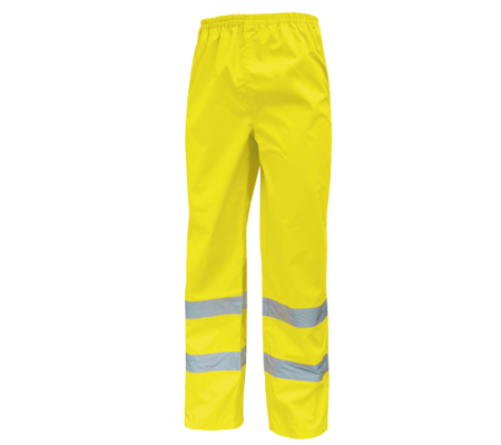 Completo antipioggia alta visibilita' Cover - taglia L - giallo fluo - U-power - HL168YF-L - DMwebShop - 4