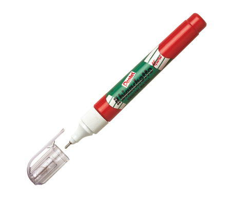 Correttore liquido Bianchetto Micro - 7 ml - expo 36 pezzi - Pentel - 0022178 - 8006935221789 - DMwebShop - 1