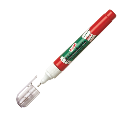 Correttore liquido Bianchetto Micro - 7 ml - expo 36 pezzi - Pentel - 0022178 - 8006935221789 - DMwebShop - 2