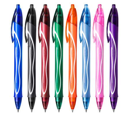 Penna a sfera Gelocity quick dry - punta 0,7 mm - colori assortiti - astuccio 10 pezzi - 972040 - 3086123558342 - DMwebShop - 2