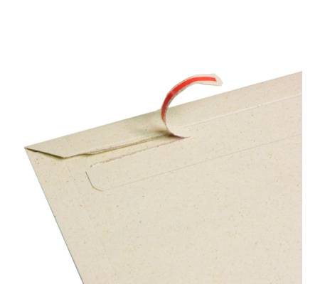 Busta Cart Grass - A5+ - 26 x 20,5 x 2,5 cm - cartoncino teso - grigio - conf. 200 pezzi - Bong Packaging - 543280 - 4033102402850 - DMwebShop - 2