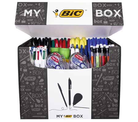 micron - Box - cancelleria assortita - expo 124 pezzi - 933953 - 3086129339532 - DMwebShop - 1