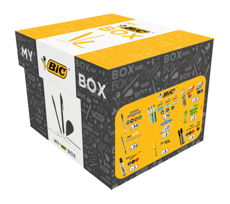 micron - Box - cancelleria assortita - expo 124 pezzi - 933953 - 3086129339532 - DMwebShop - 3