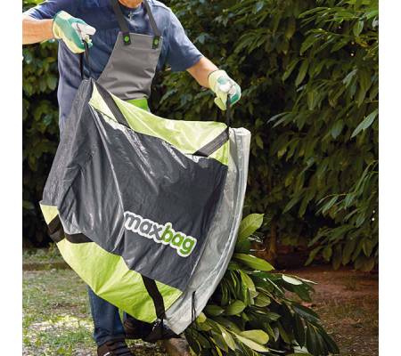 Sacco Maxbag - per la raccolta del verde - 180 lt - 48 x 48 x 60 cm - LDPE - Verdemax - 6816 - 8015358068161 - DMwebShop - 2
