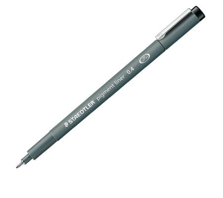 Pennarello Pigment Liner 308 - nero - 0,4 mm - conf. 10 pezzi - Staedtler - 308 04-9 - 4007817327098 - DMwebShop - 1