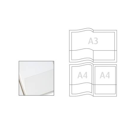 Cartelline con tasche Capri 69-T2 - PVC - 21 x 29,7 cm - cristallo - conf. 5 pezzi - Sei Rota - 26069002 - 8004972000565 - DMwebShop - 2
