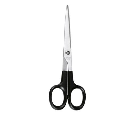 Forbice Professional - 17 cm - lama acciaio inox - nero-grigio - Lebez - 4329 - 8007509043295 - DMwebShop - 1
