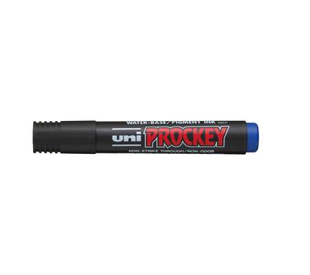 Marcatore Uni Prockey M122 - punta conica - 1,2 - 1,8 mm - blu - Uni Mitsubishi - M 122 B - 4902778917121 - DMwebShop - 1
