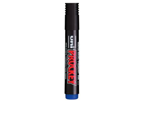 Marcatore Uni Prockey M126 - punta a scalpello da 1 - 5,7 mm - blu - Uni Mitsubishi - M 126 B - 4902778917206 - DMwebShop - 1