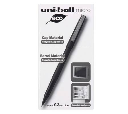 Roller Uni Ball UB120 - punta 0,5 mm - nero - conf. 12 pezzi - Uni Mitsubishi - M UB120 N - 4902778121962 - DMwebShop - 2