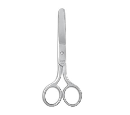 Forbici Acciaio Inox - punta tonda - impugnatura simmetrica - 12 cm - Lebez - 422-12 - 8007509422120 - DMwebShop - 1