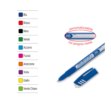 Penna a sfera cancellabile Cancellik - punta 1 mm - nero - conf. 12 pezzi - Tratto - 826103 - 8000825826030 - DMwebShop - 1